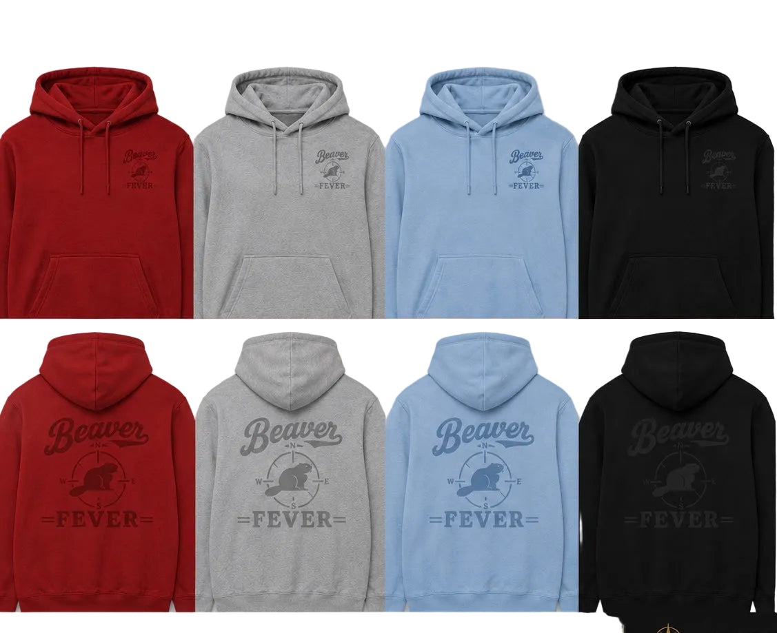 HOODIES - Beaver Fever (Front & Back Logo)